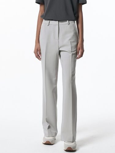 Cool Semi Wide Pants_Grey - MaLoupe - Modalova