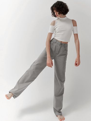 Cool Wide Pants_Light Grey - MaLoupe - Modalova