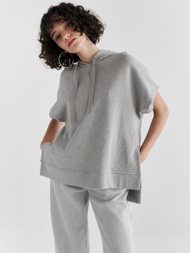 Hood Sweatshirt_Grey - MaLoupe - Modalova