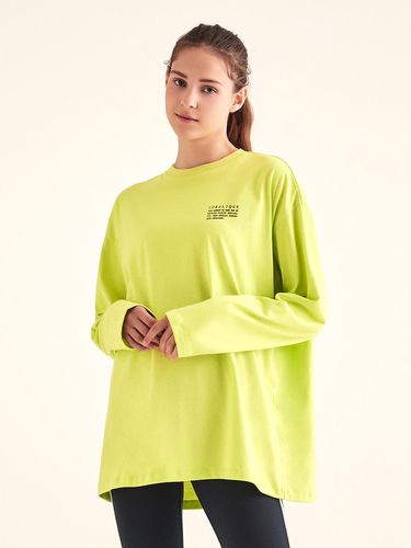 Nature Oversized Tshirt (Lime) - CORALIQUE - Modalova