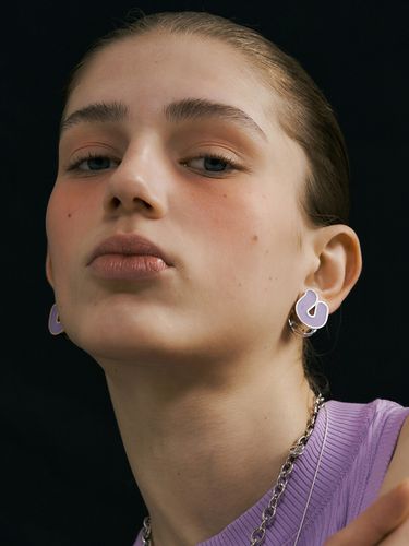 Picnic Earring_01/Purple - cellmute - Modalova