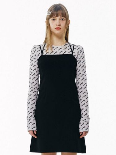 Mono Tie Up Dress_Black - MAGPIEROBIN - Modalova