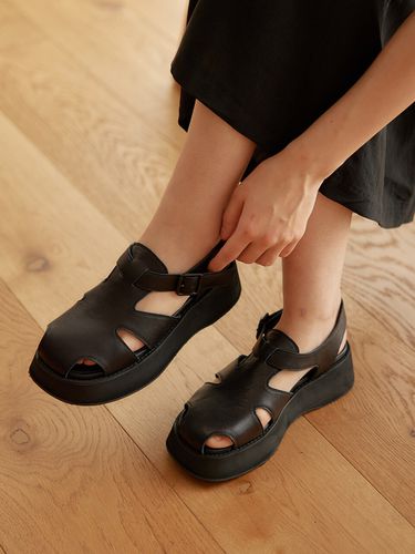 Leaf Platform Sandals - 2 Colors (BMS22020) - Byeuuns - Modalova