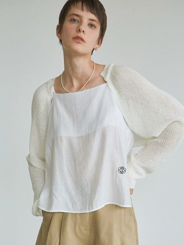 Nicole Bolero Knit Top - NICK&NICOLE - Modalova