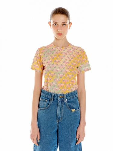 Print Petite T-shirt - Yellow Multi - EENK - Modalova