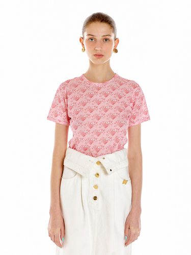 Print Petite T-shirt - Light Pink - EENK - Modalova