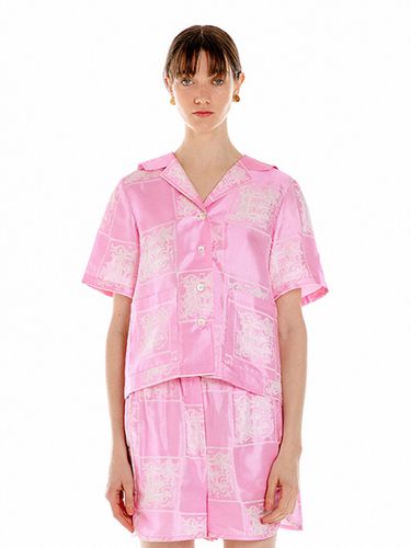 UROPPIN Sailor Collar Blouse - Pink - EENK - Modalova