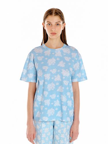 UTOPICO Floral Print T-shirt _Light Blue - EENK - Modalova