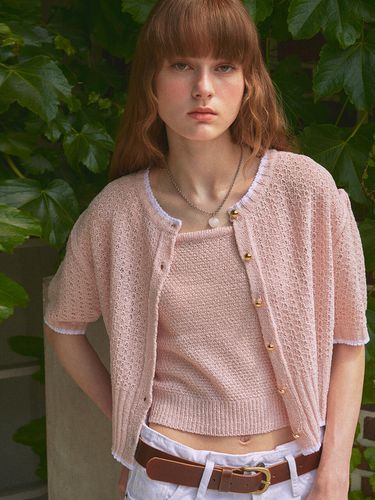 Set_Nana Cardigan_Pastel Pink - Hackesch - Modalova