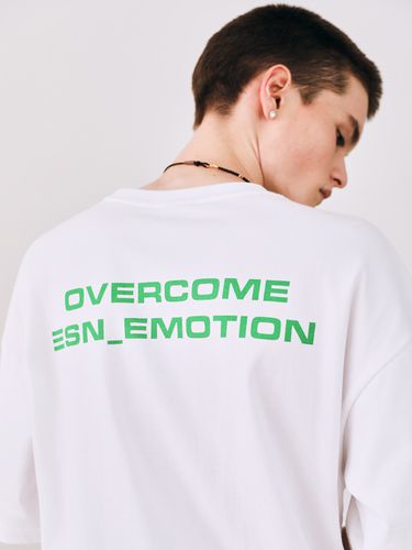 Emotion Half Sleeve T-shirt White - ESN - Modalova