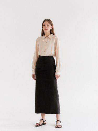 H-Line Long Skirt / Dark brown - MAROYH - Modalova