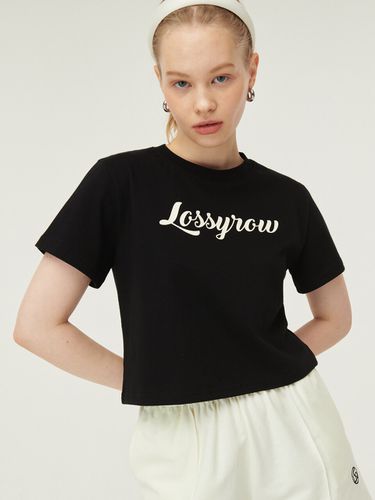 Logo Crop Half Sleeve T-Shirt () - LOSSYROW - Modalova