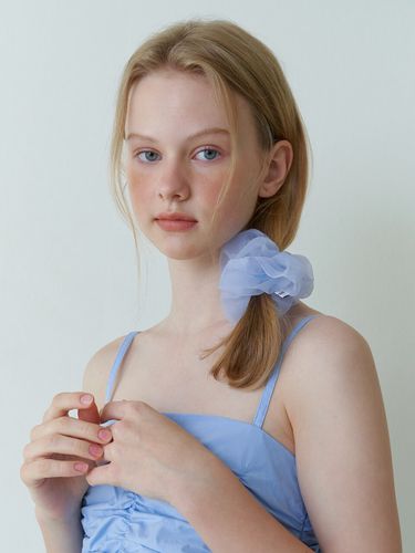 Skyblue Organdy Scrunch - KINDABABY - Modalova