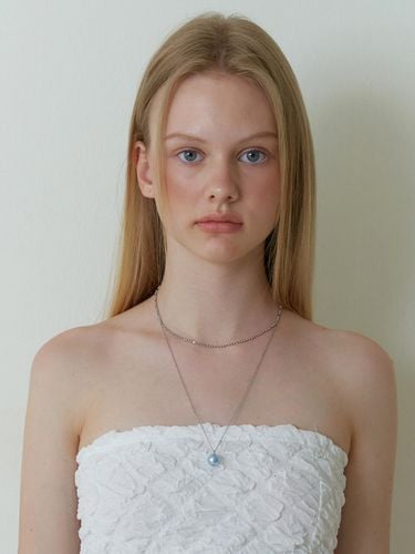 Skyblue Swarovski Layered Necklace - KINDABABY - Modalova