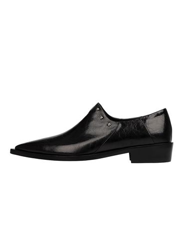 Haran Loafer Plain Shoes _ Black - HUMANT - Modalova