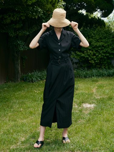 Anorak Belted Skirt_Black - octette - Modalova