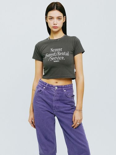 Rental Forest Typography Cropped T-shirt - NCOVER - Modalova