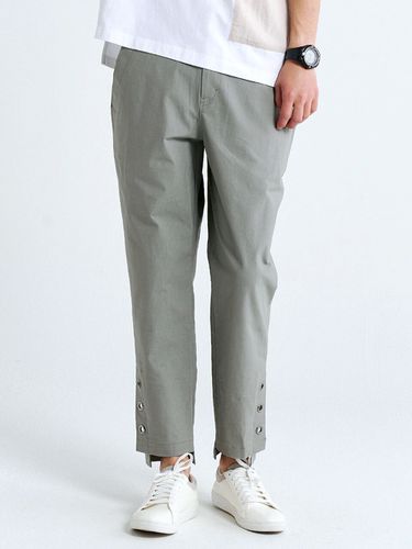 Hem Ring Eyelet E-band Slim Pants _ 2 colors - CUSTOM US - Modalova