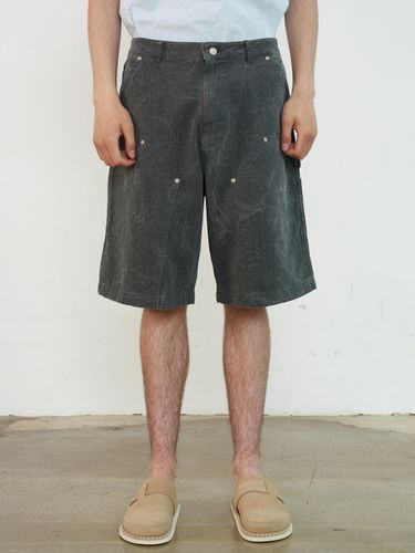 Crack Carpenter Bermuda Shorts - BAUF - Modalova