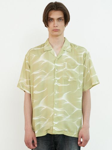 Wave Printed Shirt Light Mint - BAUF - Modalova