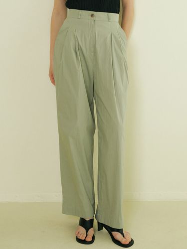 Comos 659 Button Pointed Wide Pants () - ourcomos - Modalova