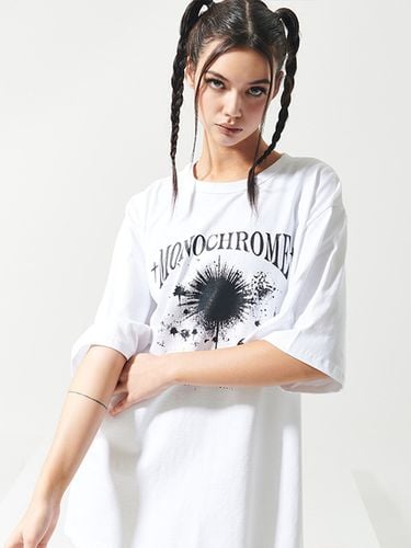 Stars Print Oversized Fit T-shirt () - ATTENTIONROW FOR WOMEN - Modalova