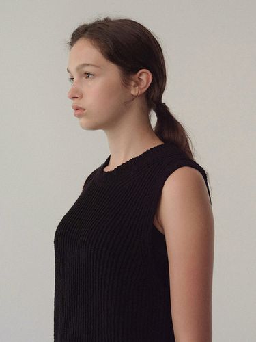 Cotton Knit Vest_2 Colors - LeniL - Modalova