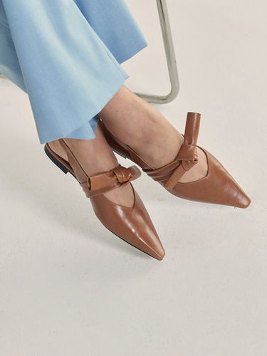 Knotted Slingback Flats - Reike Nen - Modalova