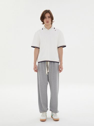 Embroidered Lounge Sweatpants Gray - ODD DEPARTMENT - Modalova