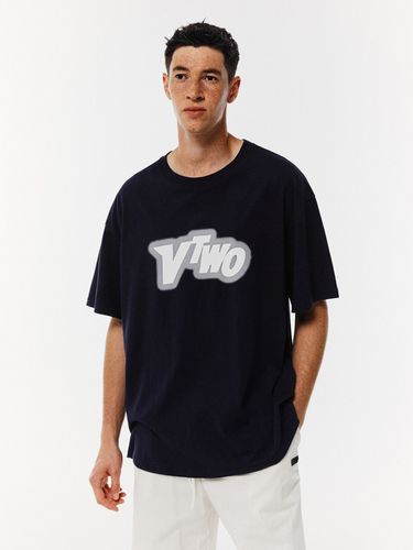 Spray Printed Half Sleeve Tee () - V2 - Modalova