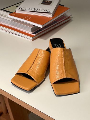 Moa Stitch Slippers_Orange - MakMade - Modalova