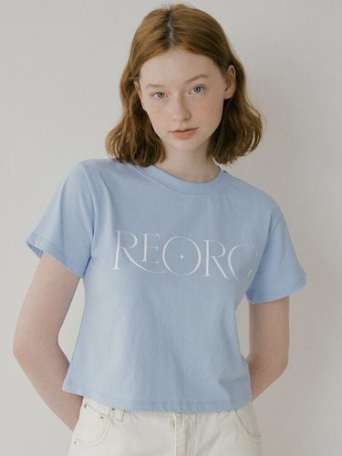 Pic Reorg Sparkle T-Shirt Sky Blue - REORG - Modalova