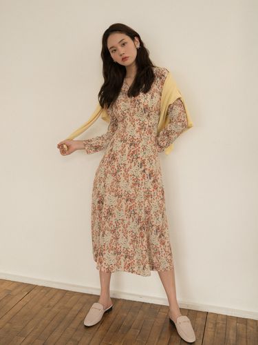 For Pattern Flutter Long Dress - REORG - Modalova