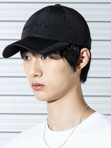 Nylon Metal Ball Cap_Black - MASSNOUN - Modalova