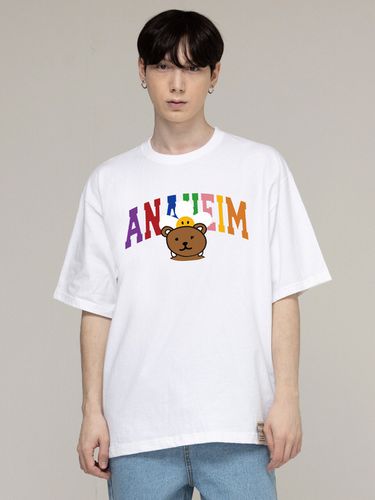 Rainbow Flower Bear Half Sleeve T-shirt - GRAVER - Modalova