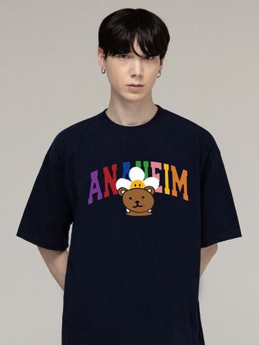 Rainbow Flower Bear Half Sleeve T-shirt - GRAVER - Modalova