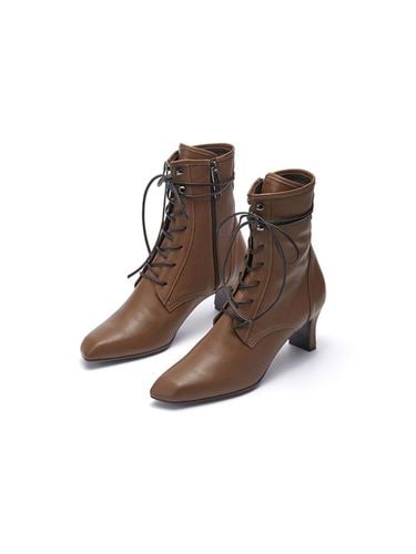 CG19B610 Lace-up Boots_Brown - COAGMENT - Modalova