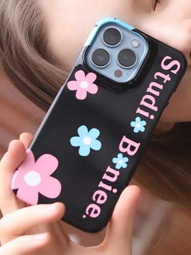 Flower Logo_Iphone Case [Black] - BONIEE - Modalova