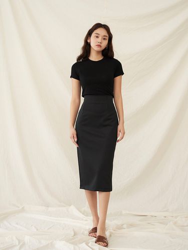 R Back Slit Skirt (5 Colors) - REORG - Modalova