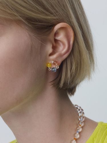 Cotton Candy Ice Earring - MONDAY EDITION - Modalova