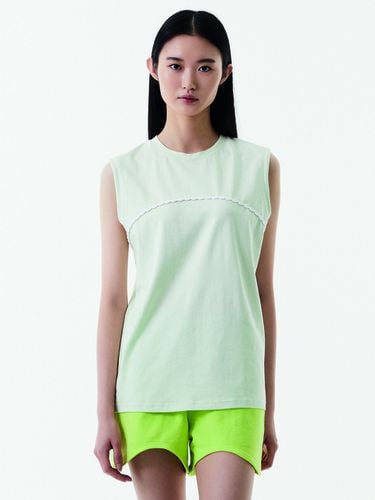 String Boxy Sleeveless Top - YOOKIM - Modalova