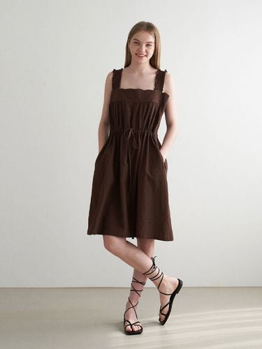 Linen Wave String Dress - ADAUL - Modalova