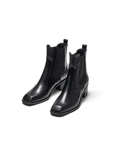 Square Ankle Boots_Black - COAGMENT - Modalova