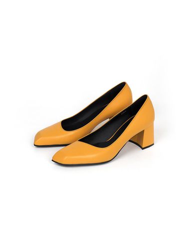 Square Pumps_Yellow - COAGMENT - Modalova