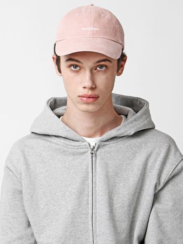 Logo Corduroy Ball Cap (Pink) - bubilian - Modalova