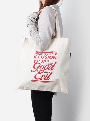 Cotton Eco Bag (Good and Evil) - bubilian - Modalova