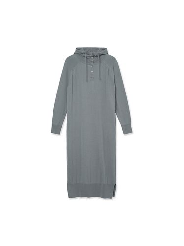 Organic Hoodie Dress _ Grey - IOLO - Modalova