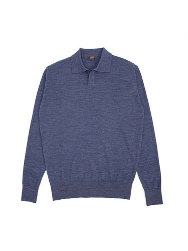 Royal Opencollar Pullover _ Blue - IOLO - Modalova