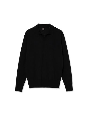 Royal Opencollar Pullover _ Black - IOLO - Modalova