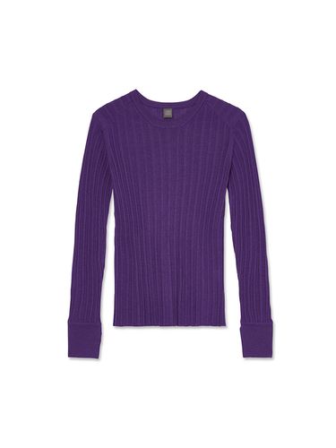 Women Rib Cuffs Round Pullover _ - IOLO - Modalova